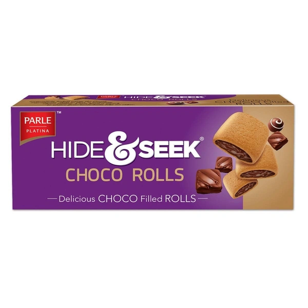 Parle Hide Seek Choco Rolls, 100g