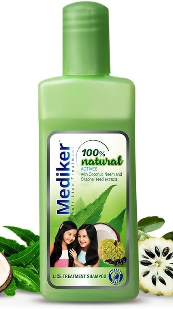 Mediker Lice Treatment Shampoo, 50ml
