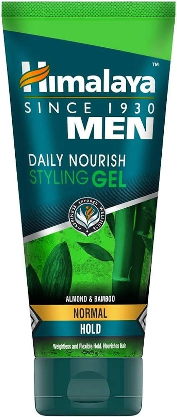 Himalaya Men Daily Nourish Styling Gel (Almond And Bamboo), 50ml