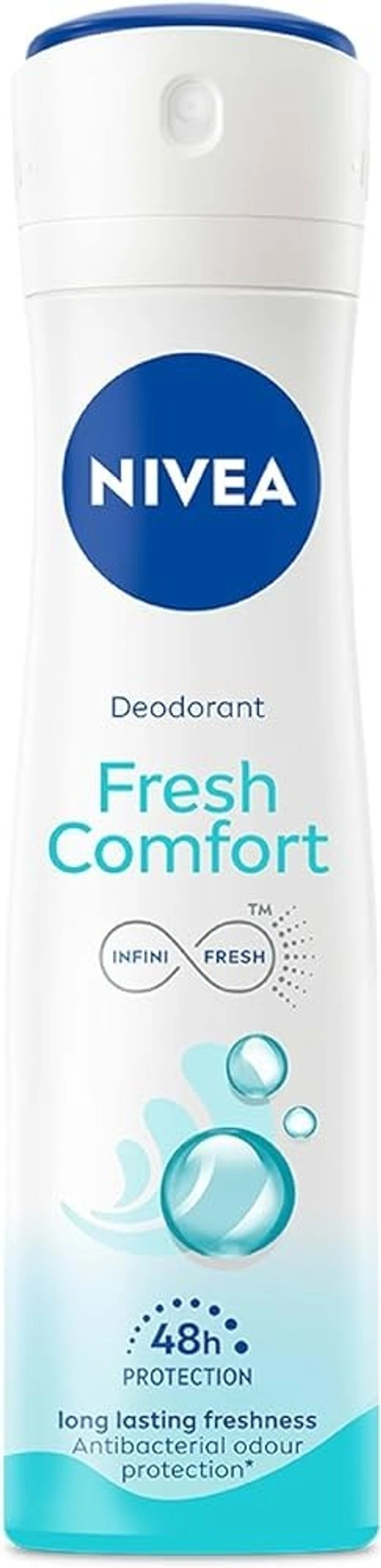 Nivea Fresh Comfort Deodorant, 150ml