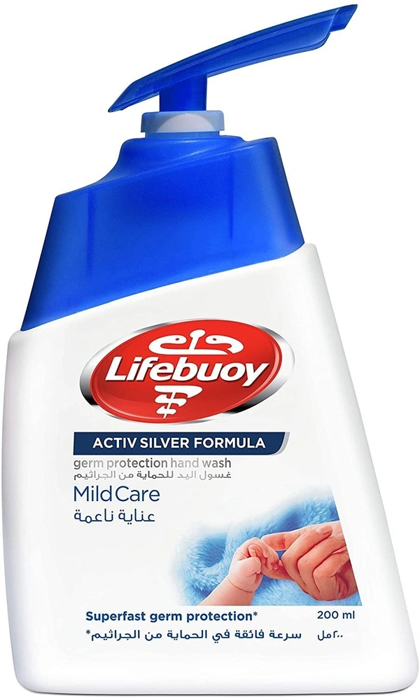 Lifebuoy Mild Care Hand Wash, 185ml