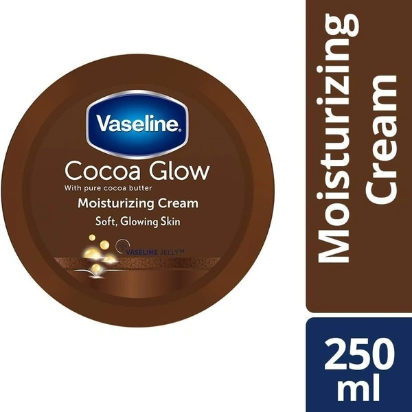 Vaseline Cream Cocoa Glow Moisturising 250ml