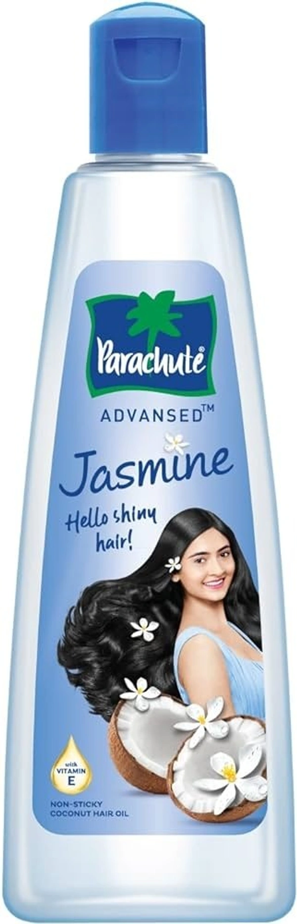 Parachute Jasmine Non Sticky Coconut Hair Oil, 45ml