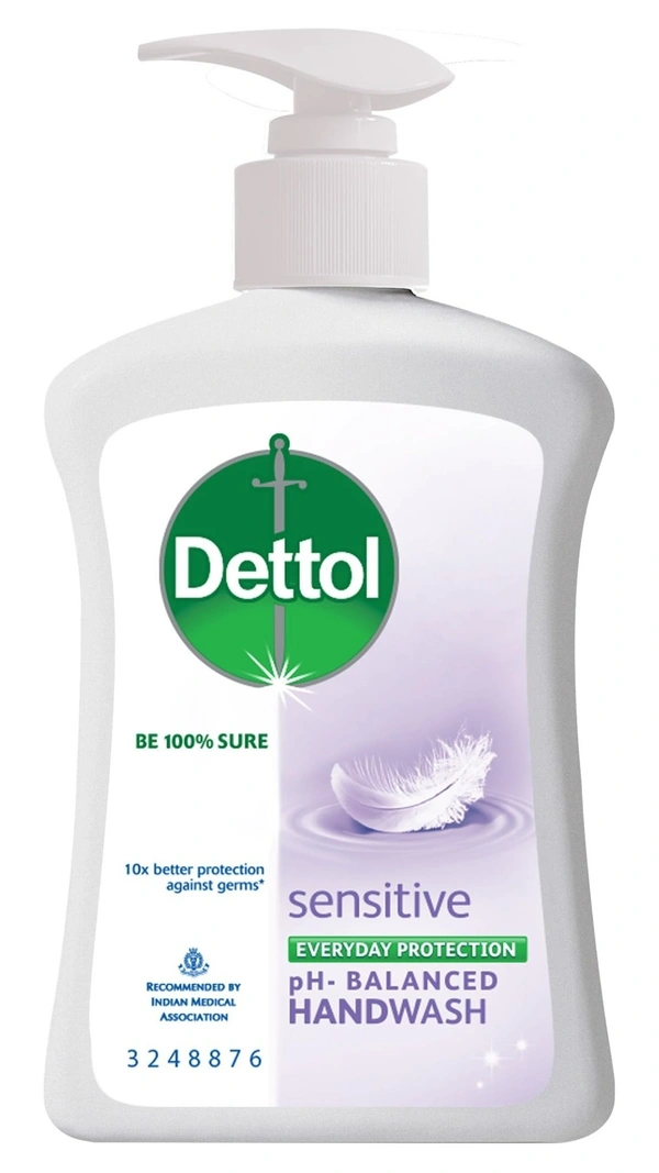 Dettol Sensitive Hand Wash / Refill Combo, 200ml