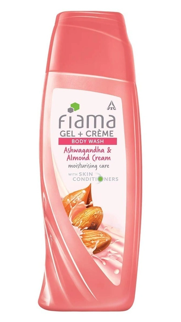 Fiama Gel + Creme Body Wash, Ashwagandha& Almond Cream, 500ml
