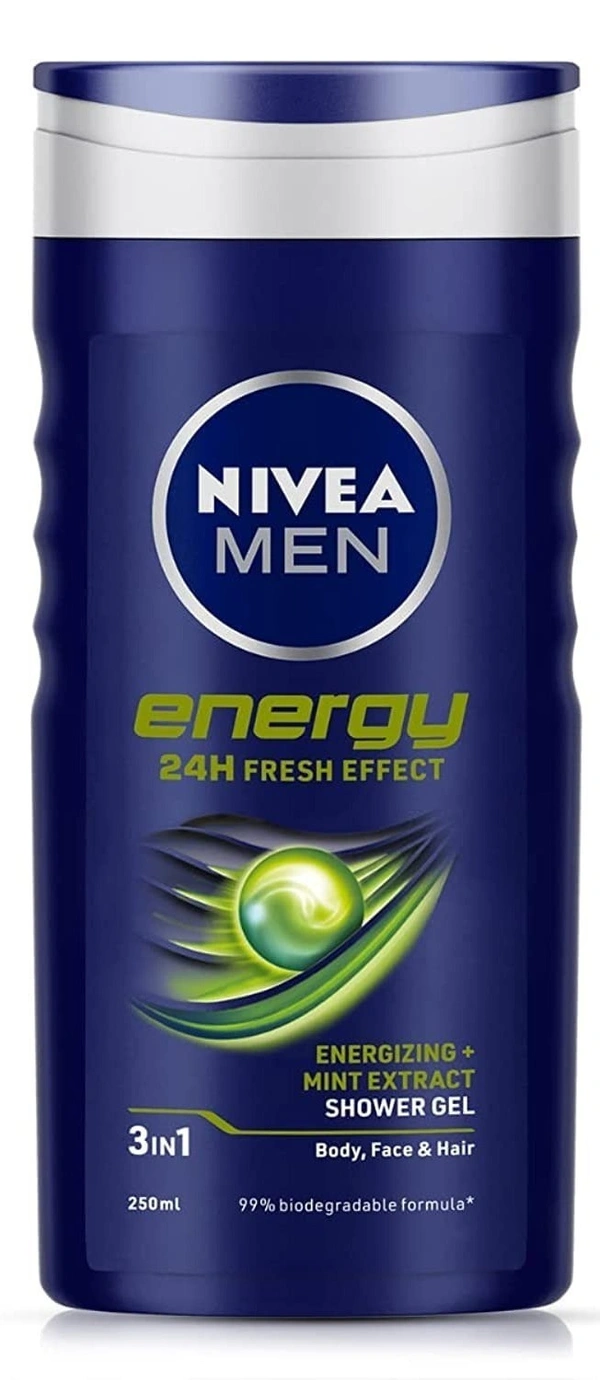 Nivea Shower Gel Energy Fresh, 250ml