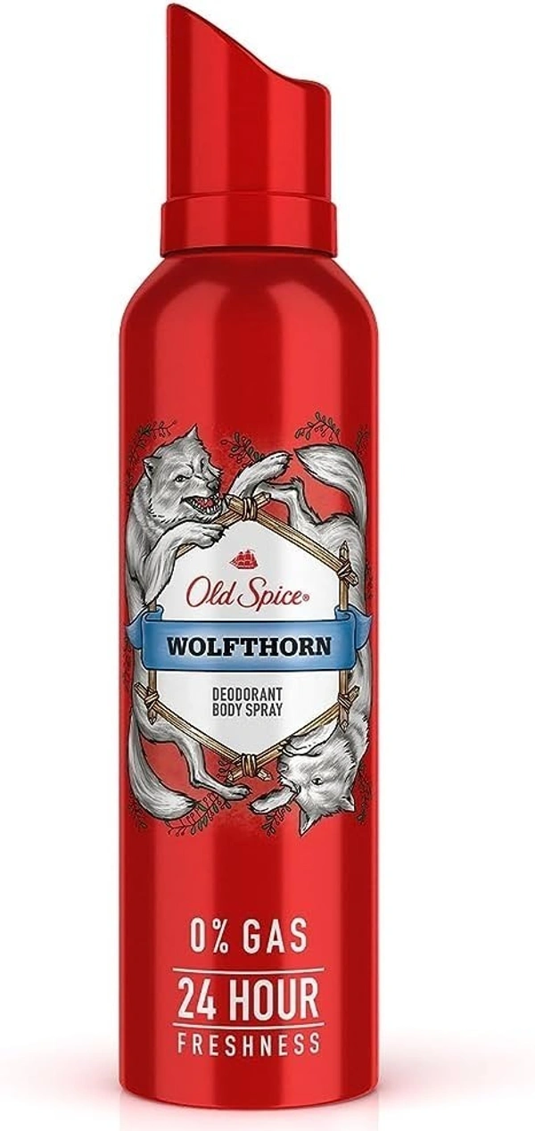 Old Spice Deodorant Body Spray Wolfthorn, 140ml