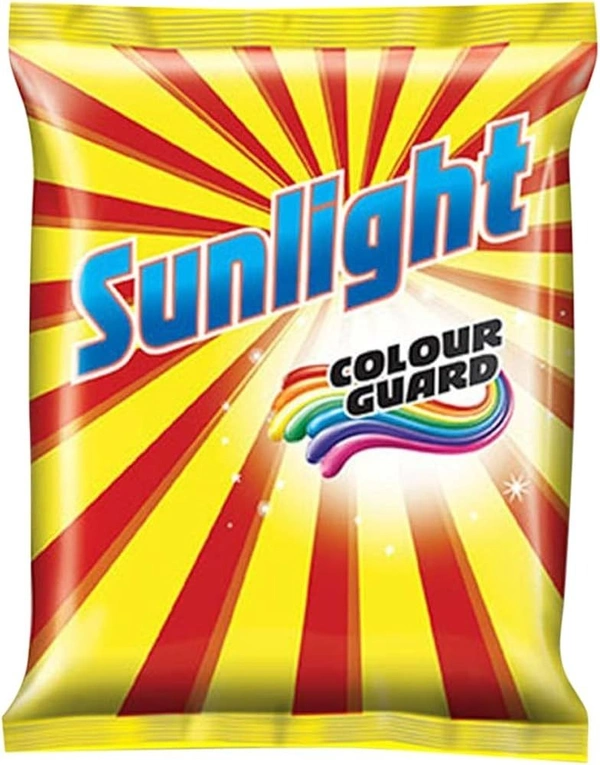 Sunlight Detergent Washing Powder with Colour Guard Crystals Pouch, 1 kg