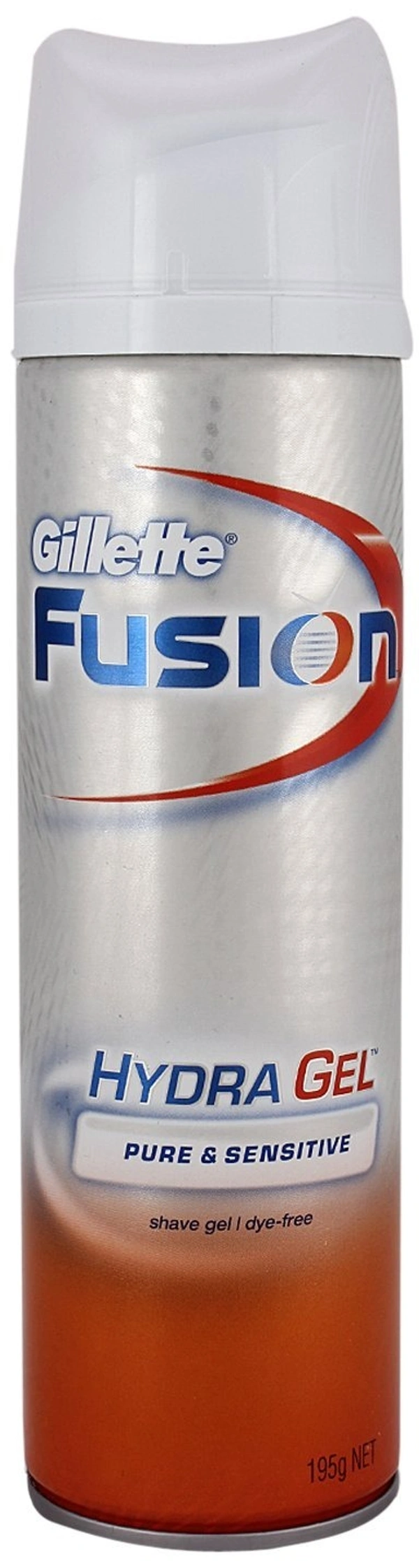 Gillette Fusion Pure / Sensitive Gel, 195g