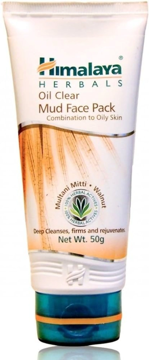 Himalaya Oil Clear Mud Face Mask, 50g