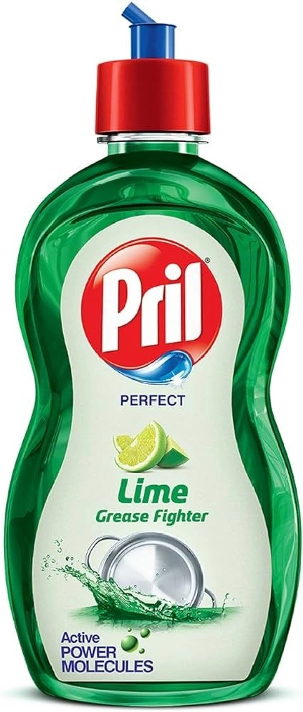 Pril Lime Grease Fighter Free Durascrub, 425ml