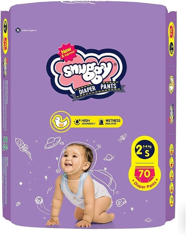 Snuggy Diaper Pants Easy Small, 70 Pcs