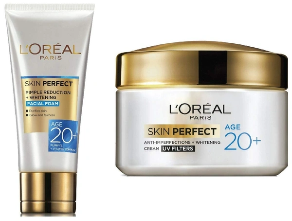 Loreal Paris Skin Perfect Antiimperfections + Facial Foam Whitening, 50g