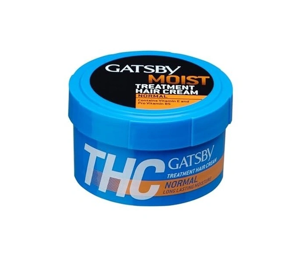 Gatsby Treatment Hair Cream Normal (Jar), 70g