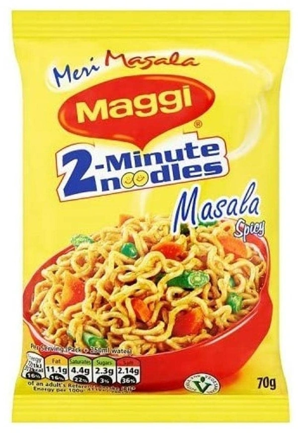 Maggi 2 Minute Masala Noodles, 70g