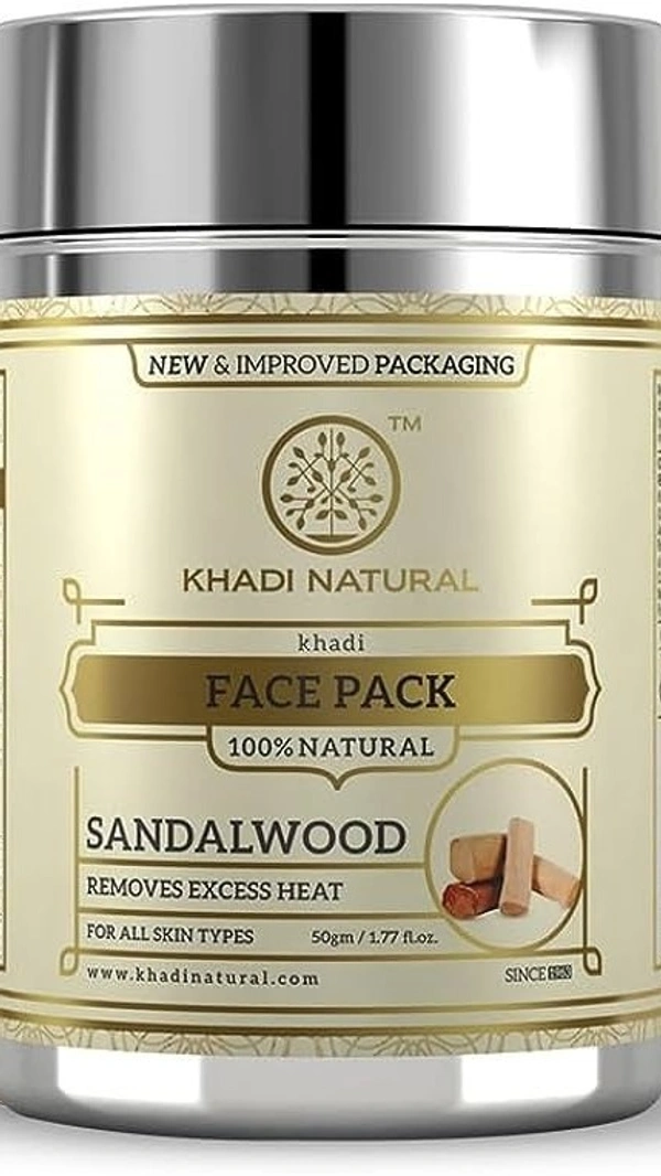 Khadi Herbal Sandalwood Face Pack, 50g