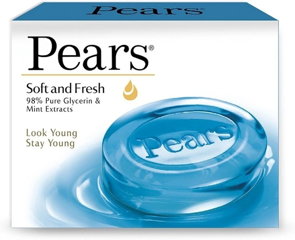 Pears Soft and Fresh Soap Bar, 125g