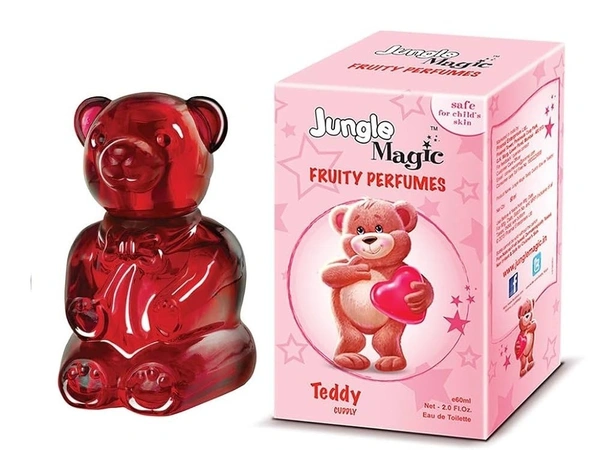 Jungle Magic Fruity Perfumes Teddy Cuddly (age 5+), 60ml