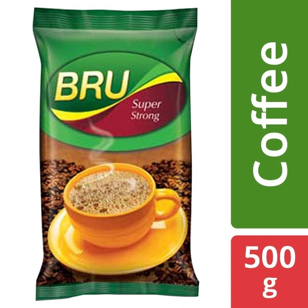 Bru Super Strong Coffee Powder, 500g