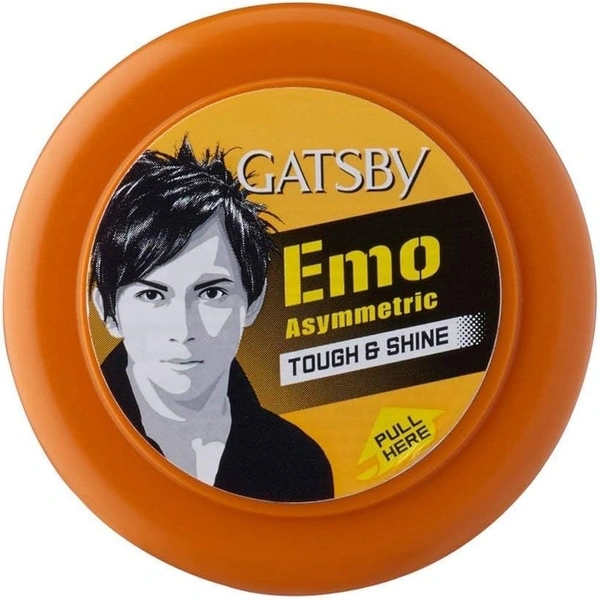 Gatsby Emo Asymmetric Touch / Shine Hair Styling Wax, 75g