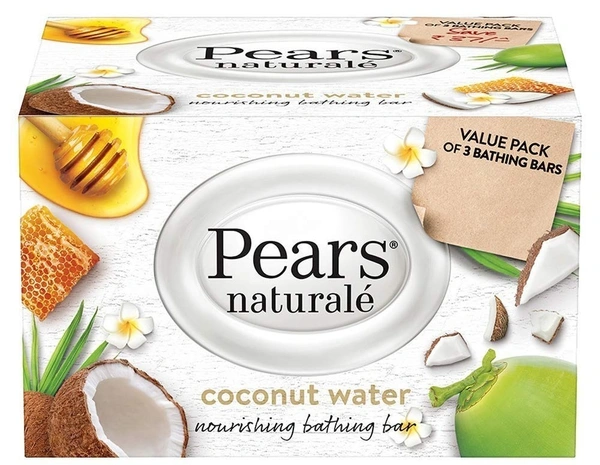 Pears Natural Coconut Nourishing Soap Bar, 375g