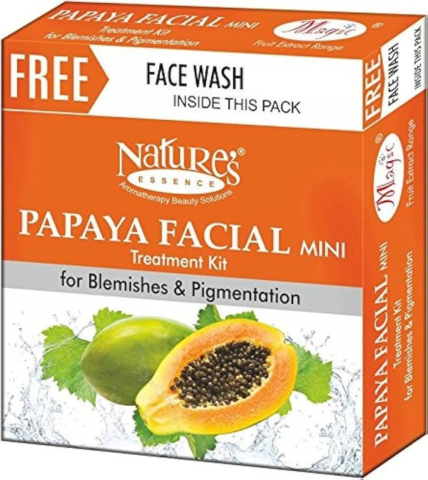 Nature's Facial Mini Kit Papaya, 52g