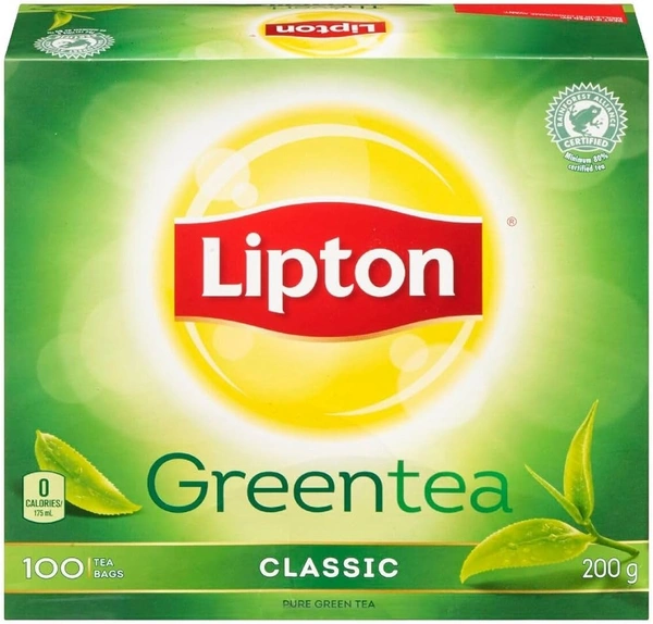 Lipton Classic Green Tea Bag, 100 Bags