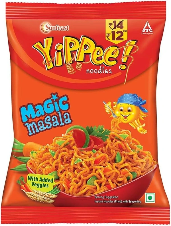 Sunfeast Yippee Noodles Magic Masala Pouch, 67g