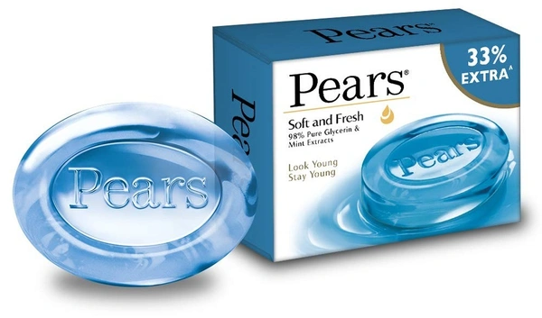 Pears Soft And Freshglycerin Soap 125g