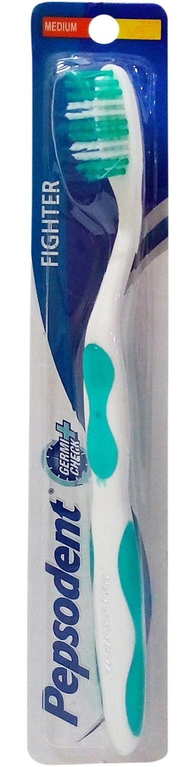 Pepsodent Toothbrush Fighter Medium Bristles, 1 pcs
