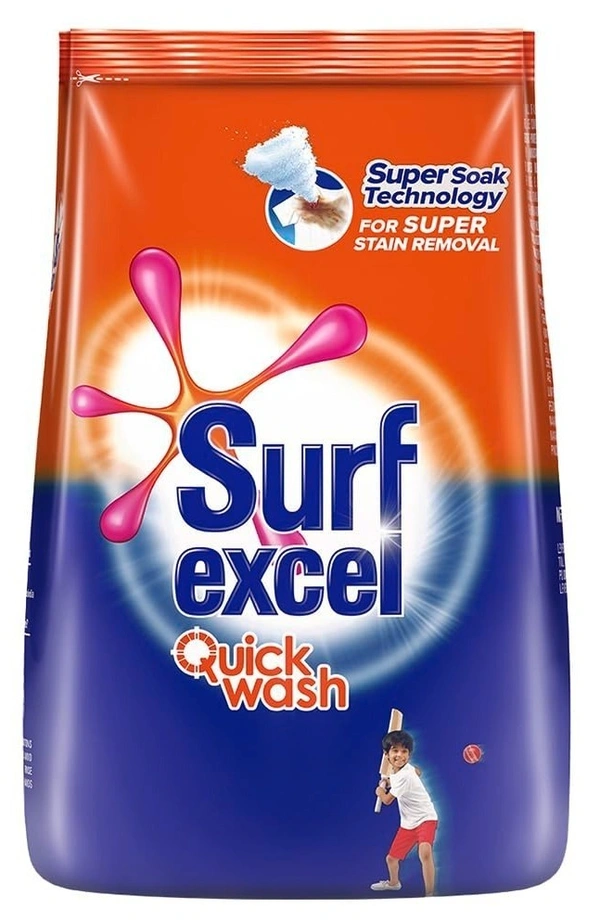 Surf Excel Detergent Powder Quick Wash, 1 kg