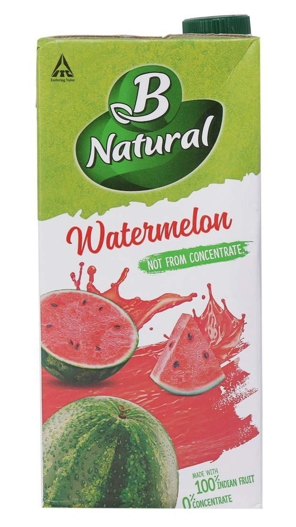 B Natural Juice Watermelon - 1 L Carton