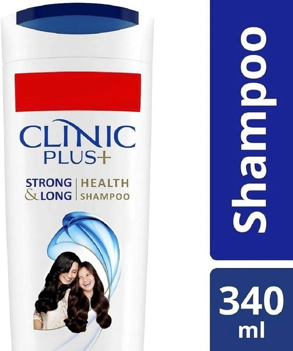 Clinic Plus Strong& Long Anti - Dandruff Shampoo, 340ml