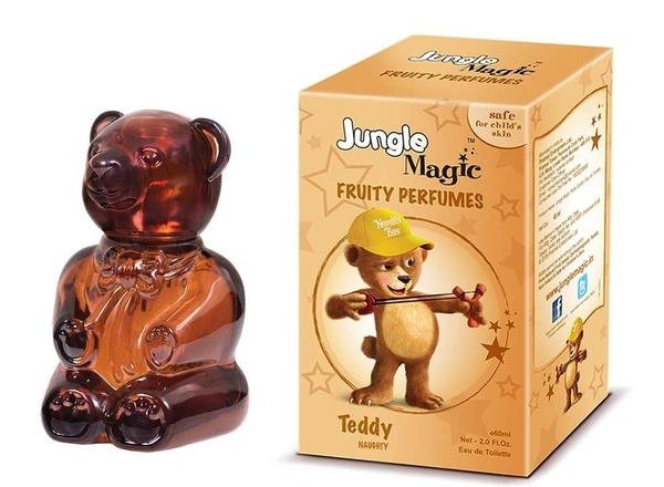 Jungle Magic Fruity Perfumes Teddy Naughty (age 5+), 60ml