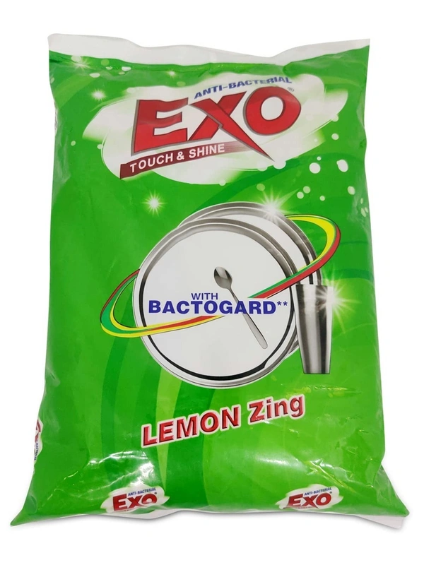 Exo Touch& Shine Anti Bacterial Powder Lemon Zing Pouch, 1 kg