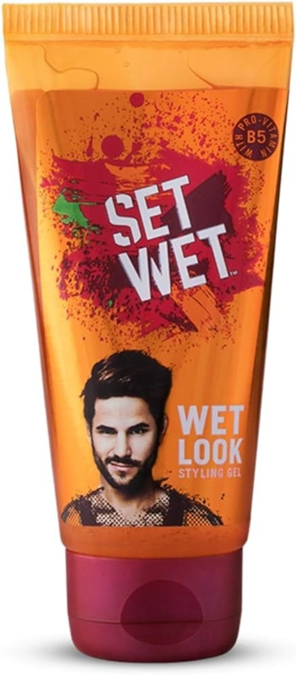 Set Wet Look Styling Gel (Orange), 50ml