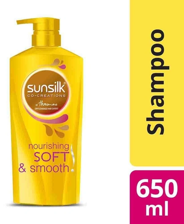 Sunsilk Nourishing Soft and Smooth Shampoo, 650ml
