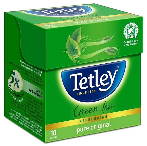Tetley Green Tea Classic, 10 Bags