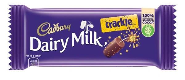Cadbury Dairy Milk Crackle Chocolate Bar, 36g