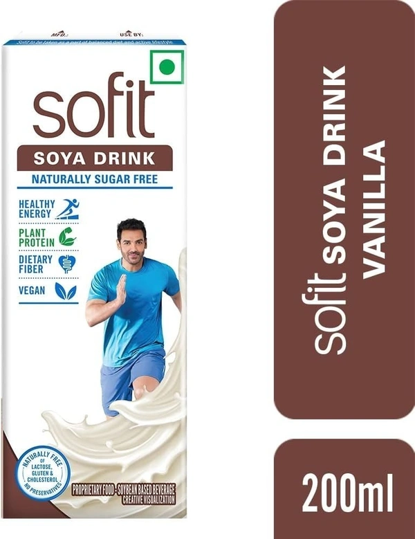 Sofit Soya Milk Vanila, 200ml