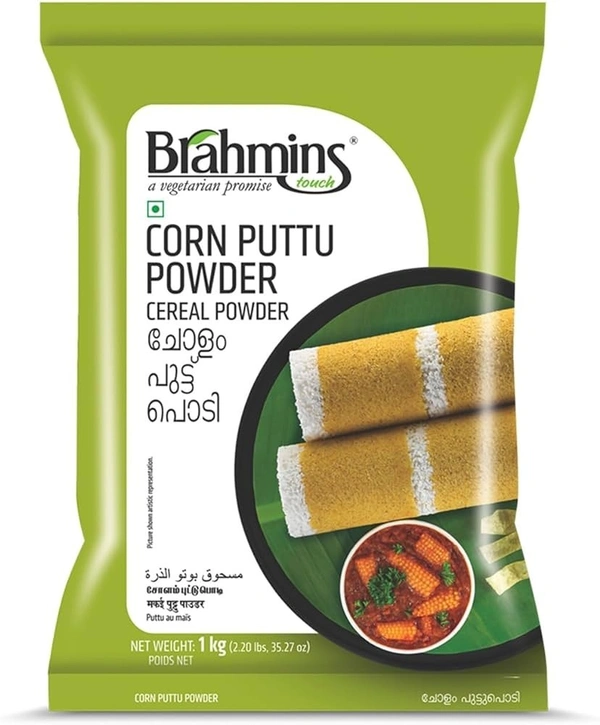 Brahmins Corn Puttu Powder, 1 kg