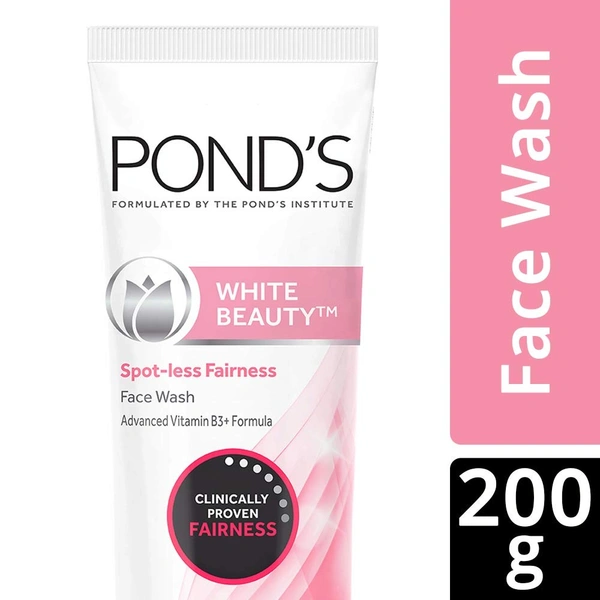 Pond's Face Wash White Beauty Spotless Fairness 200g