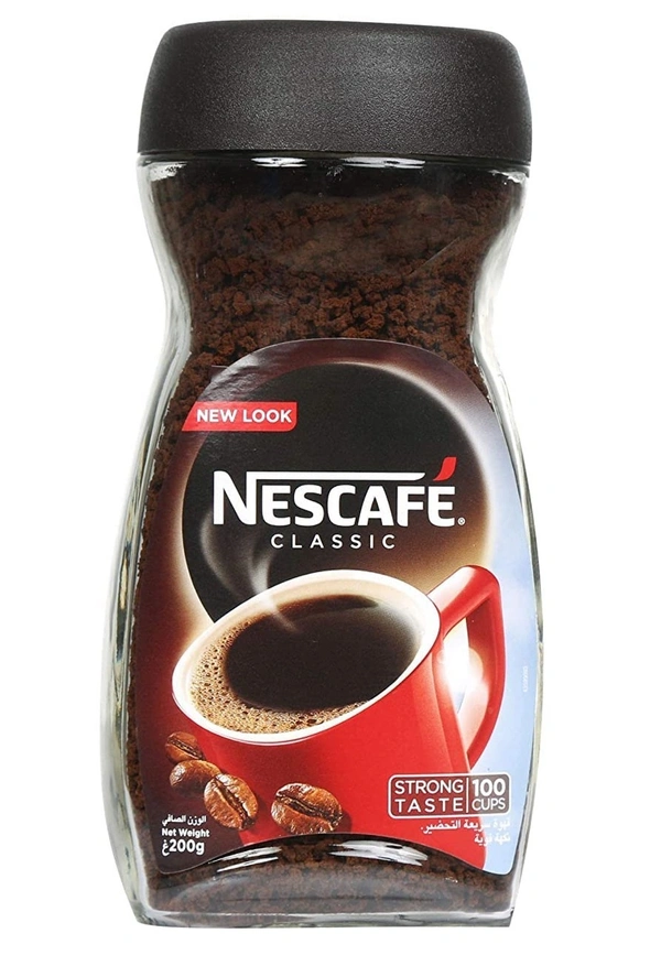 Nescafe Classic Coffee Glass Jar, 200g