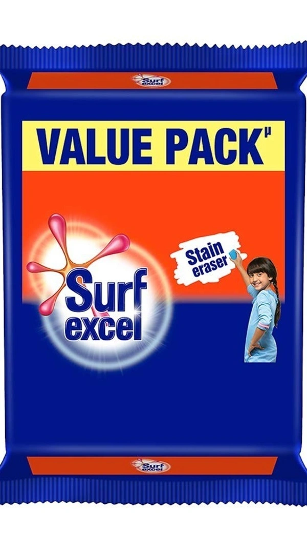 Surf Excel Stain Eraser Detergent Bar Value Pack of 4x200g, 800g