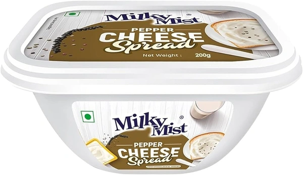 Milky Mist Cheese Spread Pepper - 200g