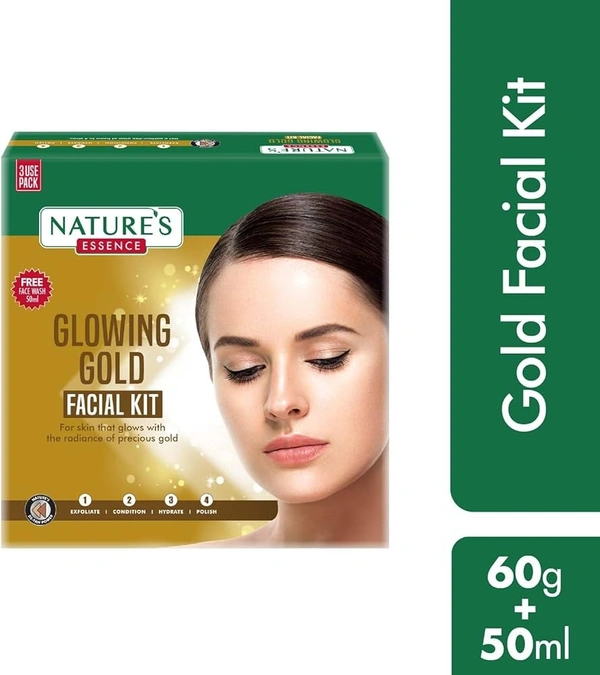 Nature's Mini Gold Kit Combo Face Wash, 52g
