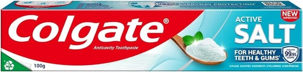 Colgate Active Salt Anticavity Toothpaste, 100g