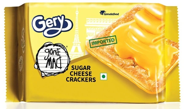 Gery Gone Mad Sugar Cheese Crackers, 120g
