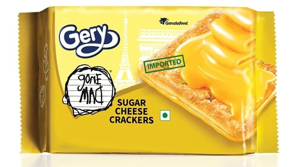 Gery Gone Mad Sugar Cheese Cracker, 110g