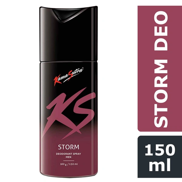 Kama Sutra Storm Deodorant Spray, 150ml